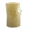 Present time - Vase Bird On Branch small army green