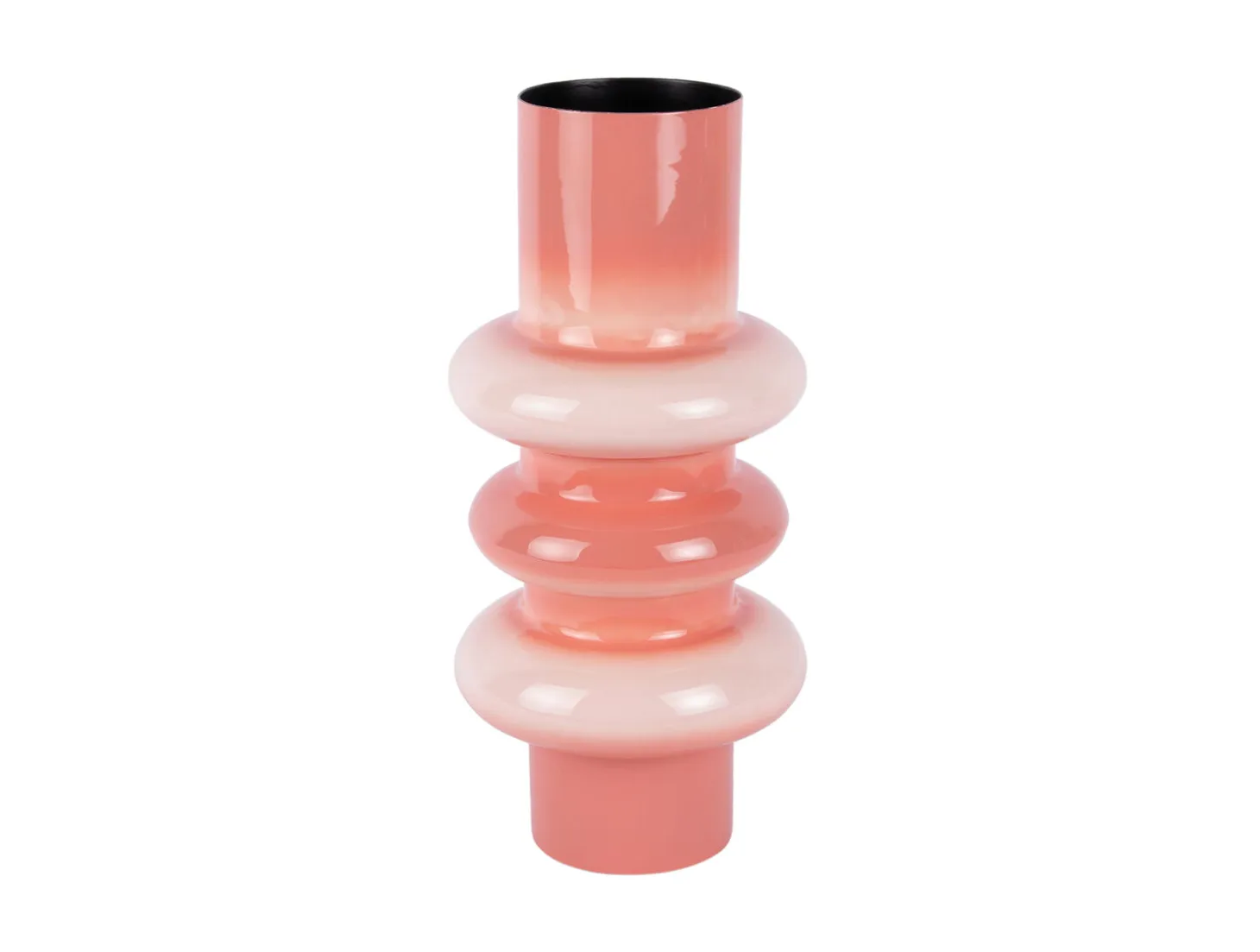 Present time - Vase Grato medium rose tan w. soft pink