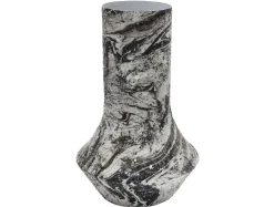 Present time - Vase Mosaic Marble white