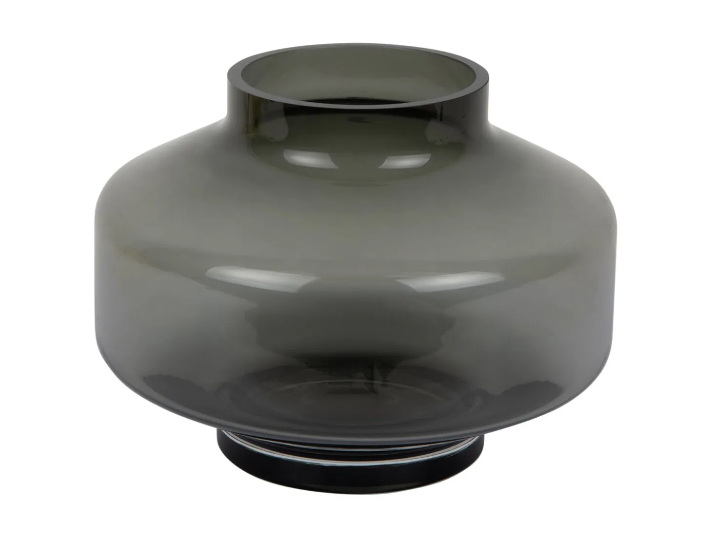 Present time - Vase Pasmoso dark grey