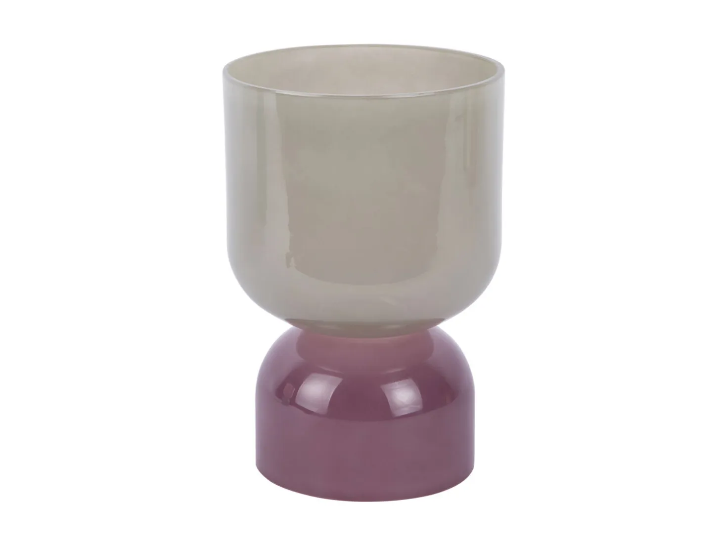 Present time - Vase Variado Colores small grayed jade w. light mauve