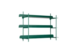 Present time - Wall rack Cool Retro retro green