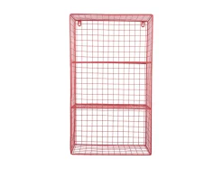 Present time - Wall rack Reja large scarlet red