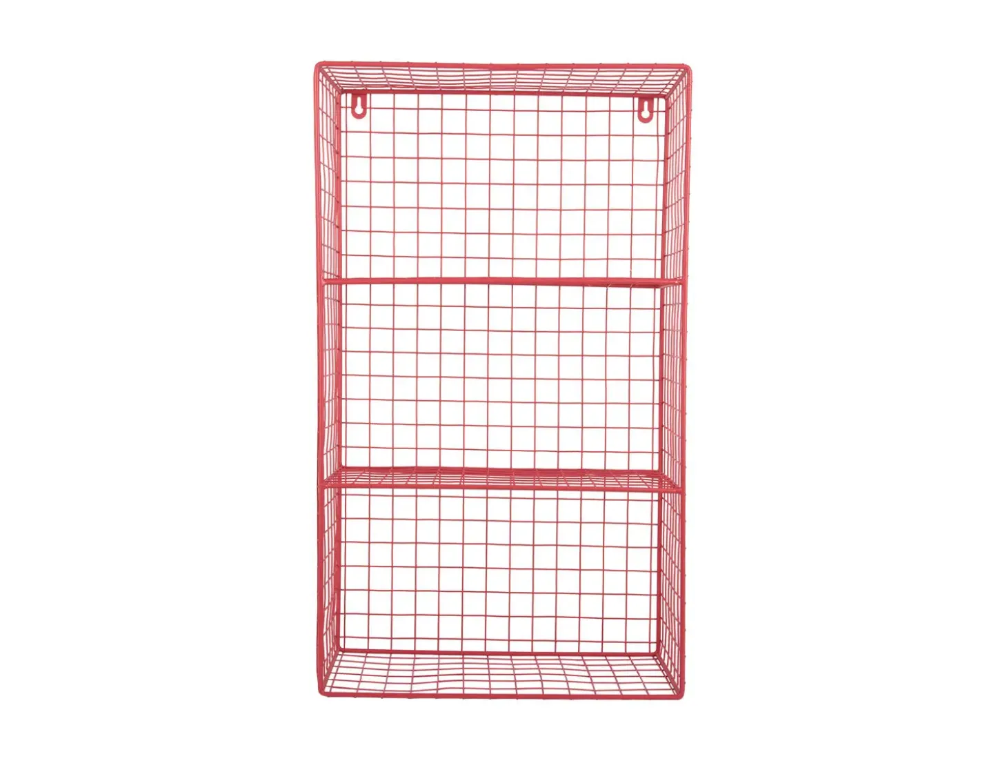 Present time - Wall rack Reja large scarlet red