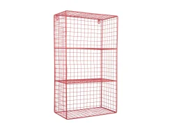 Present time - Wall rack Reja large scarlet red