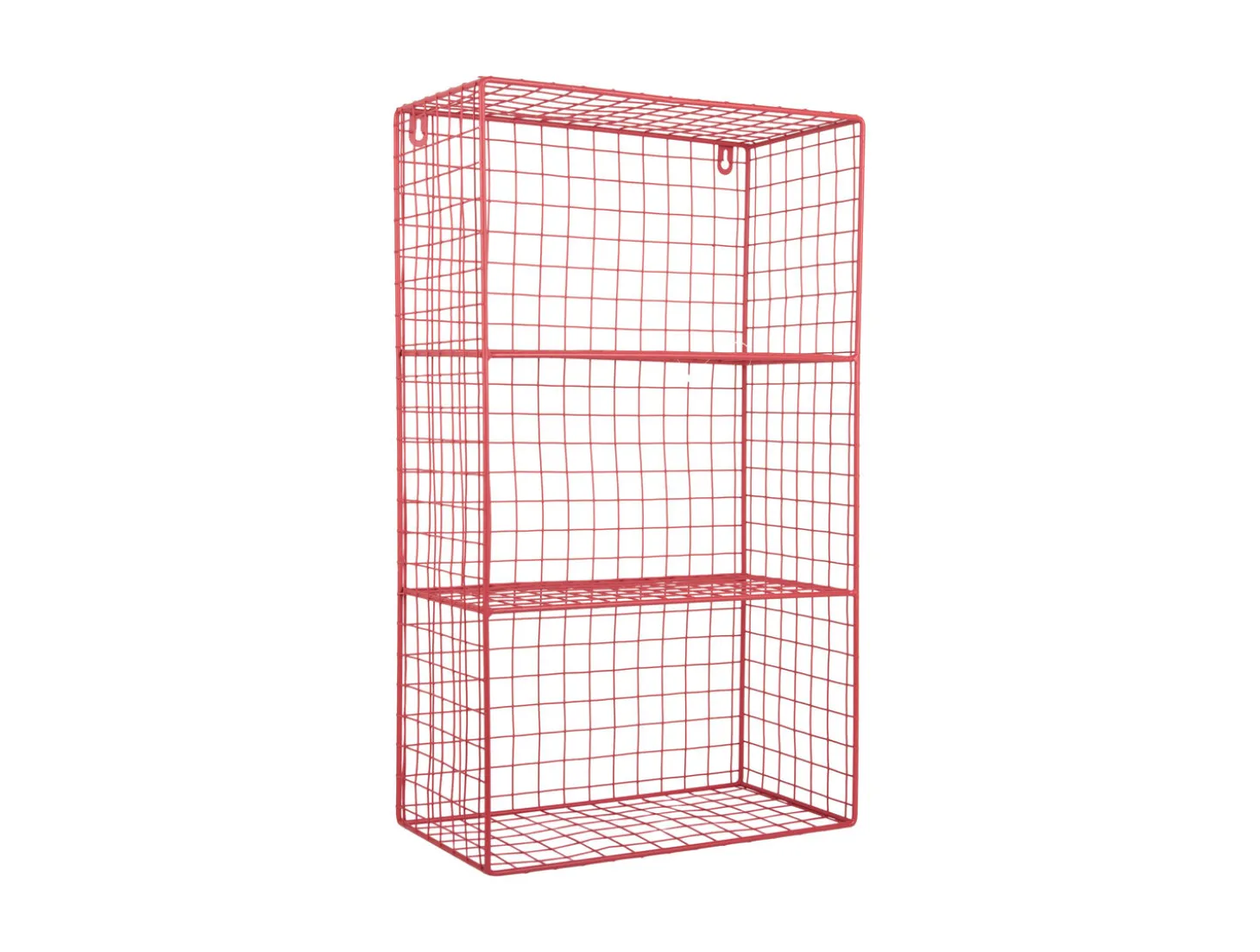 Present time - Wall rack Reja large scarlet red