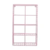 Present time - Wall rack Reja compartments soft pink