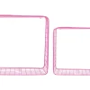 Present time - Wall rack set Reja bright pink