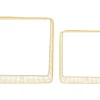 Present time - Wall rack set Reja soft yellow
