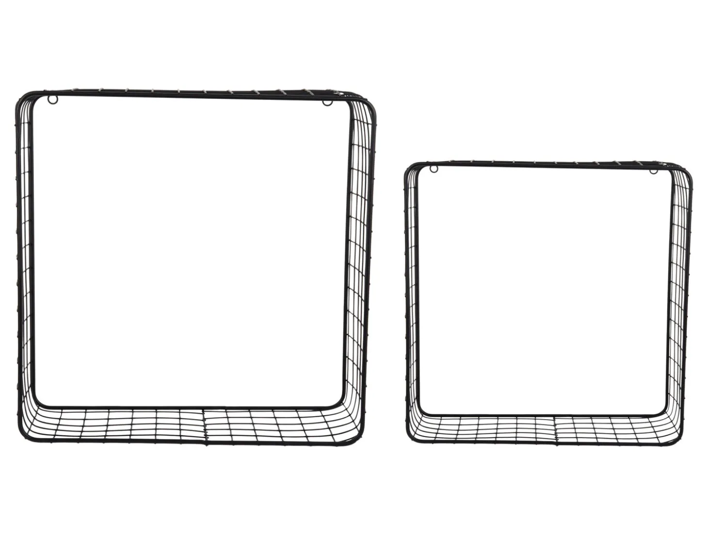 Present time - Wall rack set Reja black