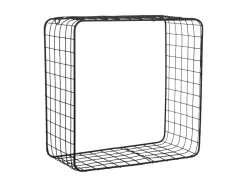 Present time - Wall rack set Reja black