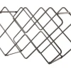 Present time - Wine rack Diamonds iron black