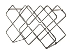 Present time - Wine rack Diamonds iron black