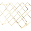 Present time - Wine rack Diamonds iron gold plated