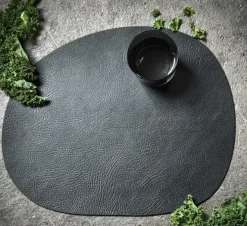 RAW - Recycled Dækkeserviet - Mørkeblå Buffalo
