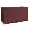 ReCollector - Skobox - Væghængt - Maroon Red