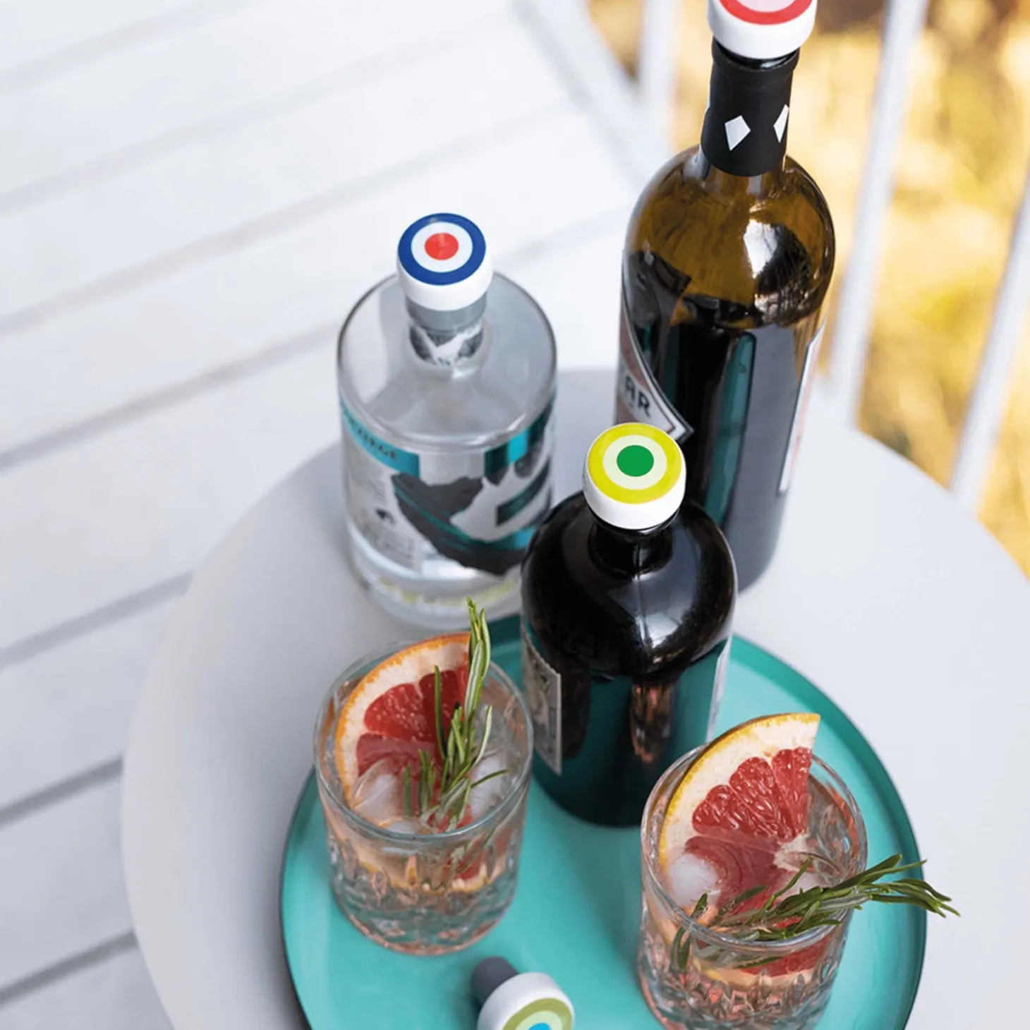 Remember - Bottle seals - sæt med 4 stk