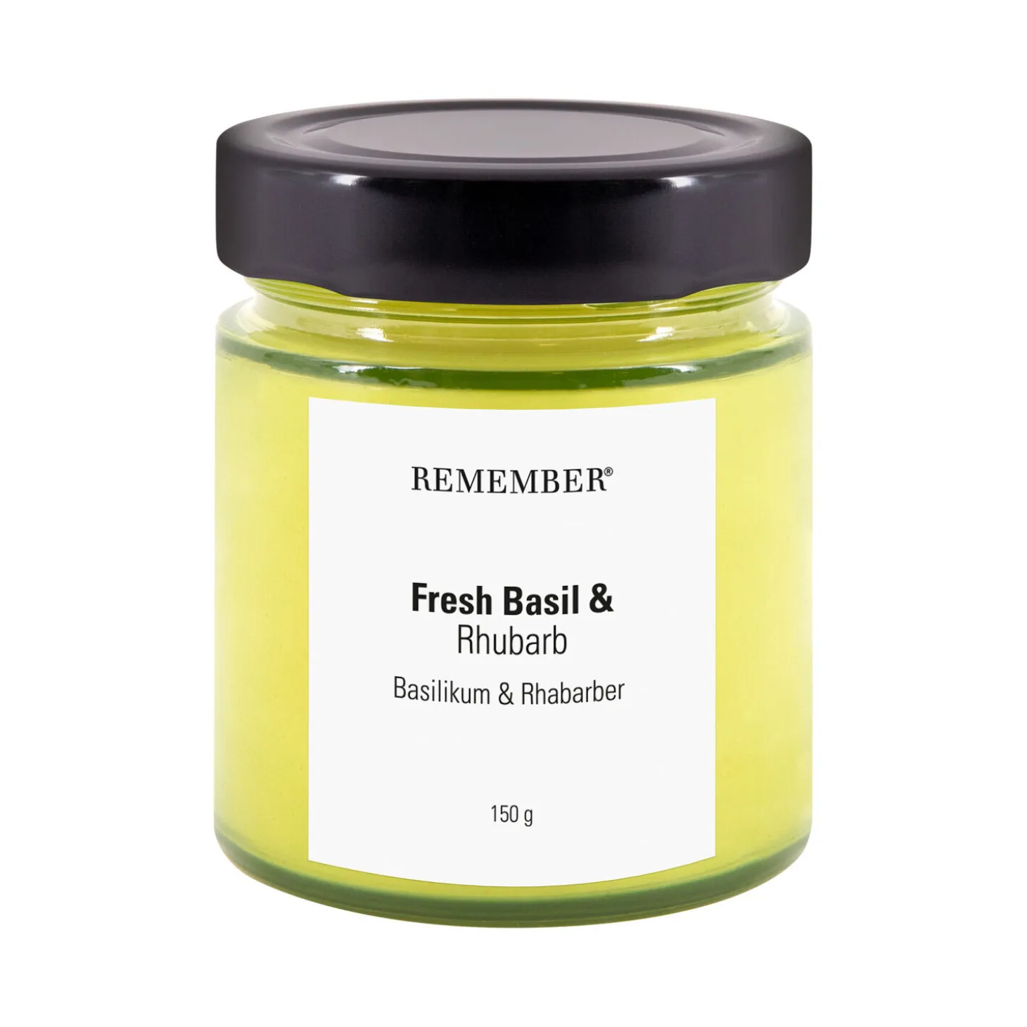 Remember - Duftlys "Fresh Basil & Rhubarb"