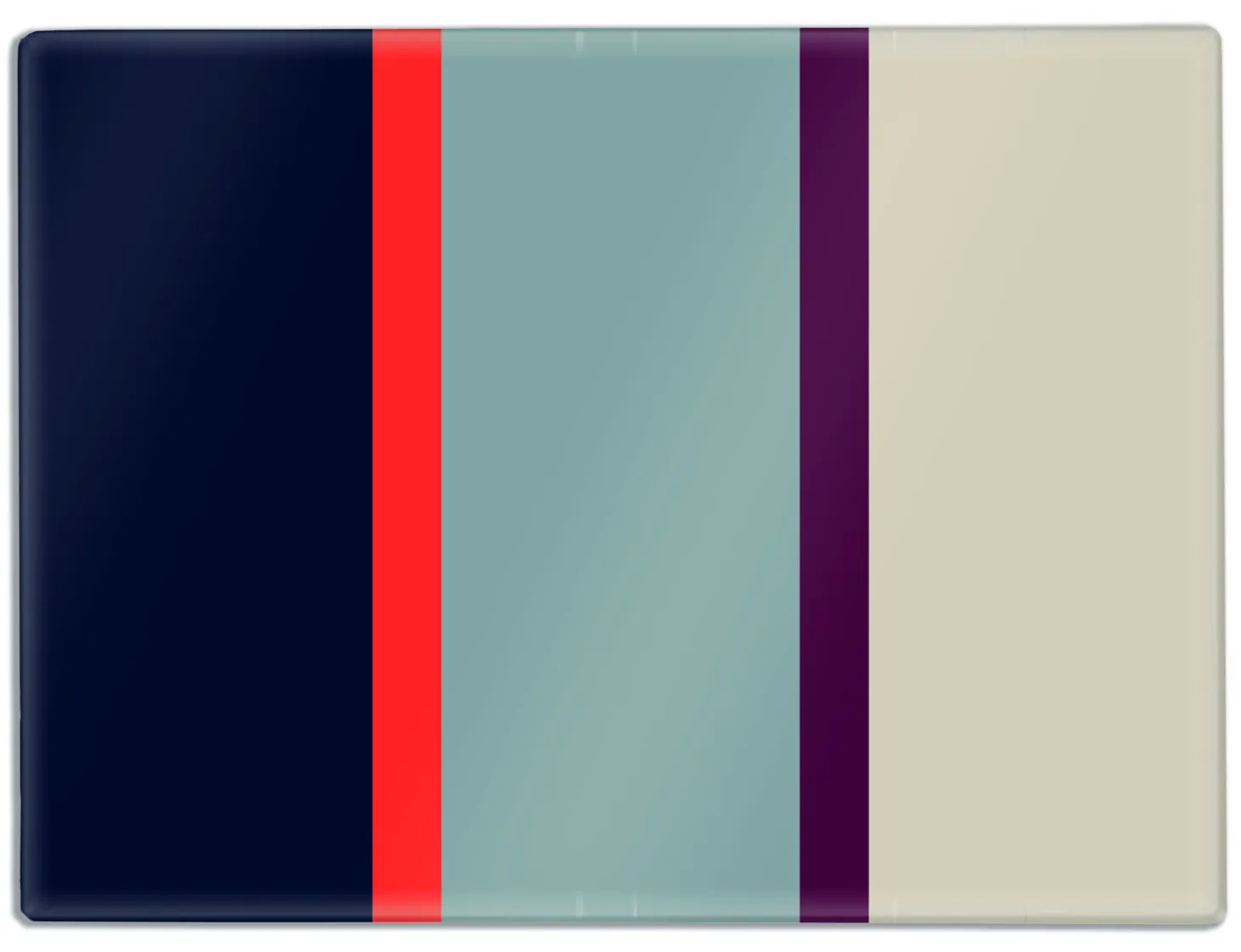 Remember - Glass kitchen board No. 4 - large