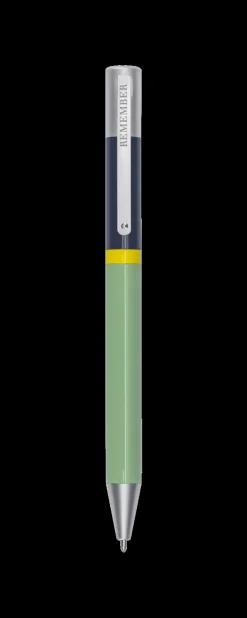Remember - "Paul" kuglepen - green grey