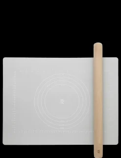 RIG-TIG - BAKE-IT kagerulle og bagemåtte light grey