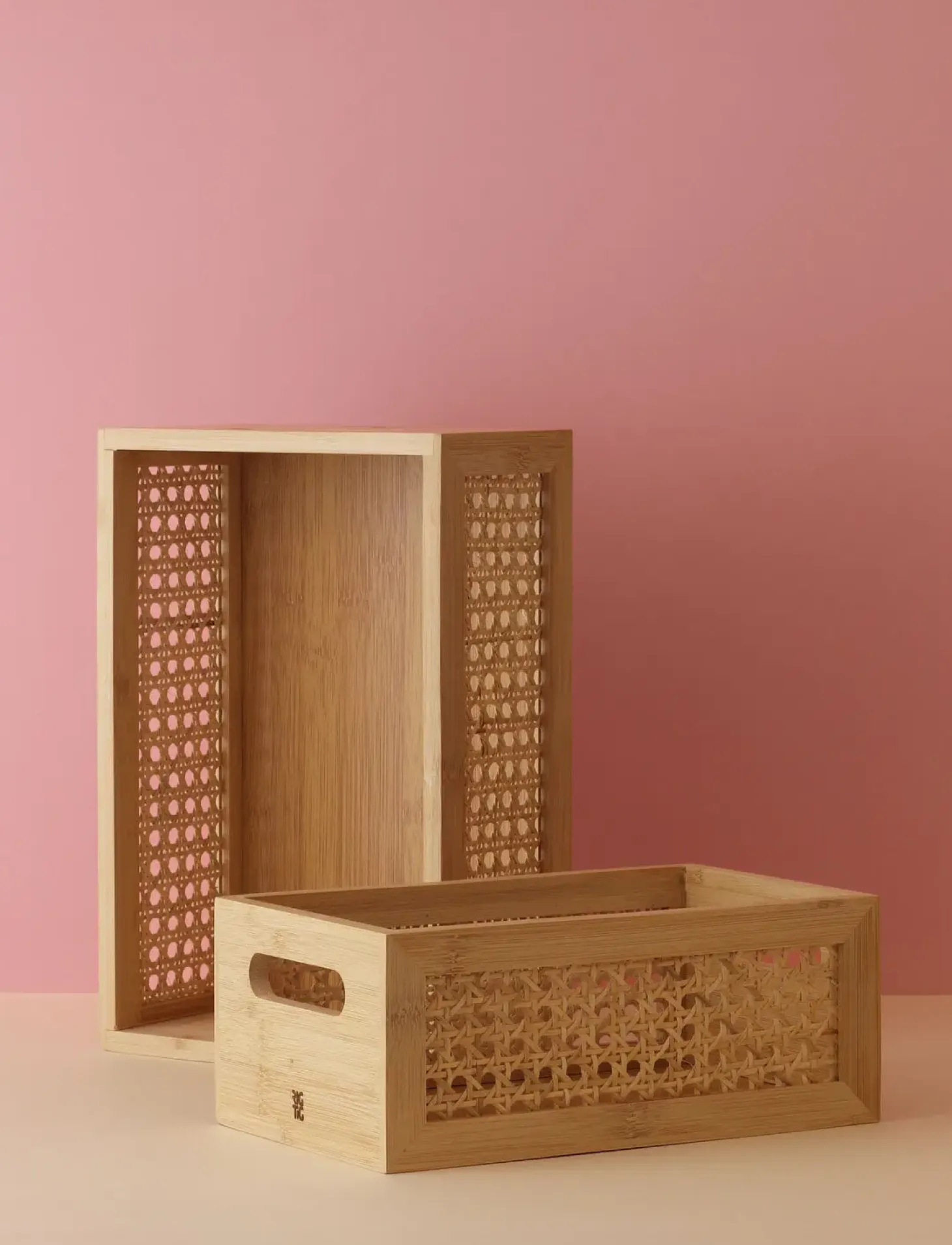 RIG-TIG - BAMBOO BOX opbevaringskasse W 15 cm bamboo