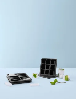 RIG-TIG - FREEZE-IT isterningbakke med låg H 5 cm black