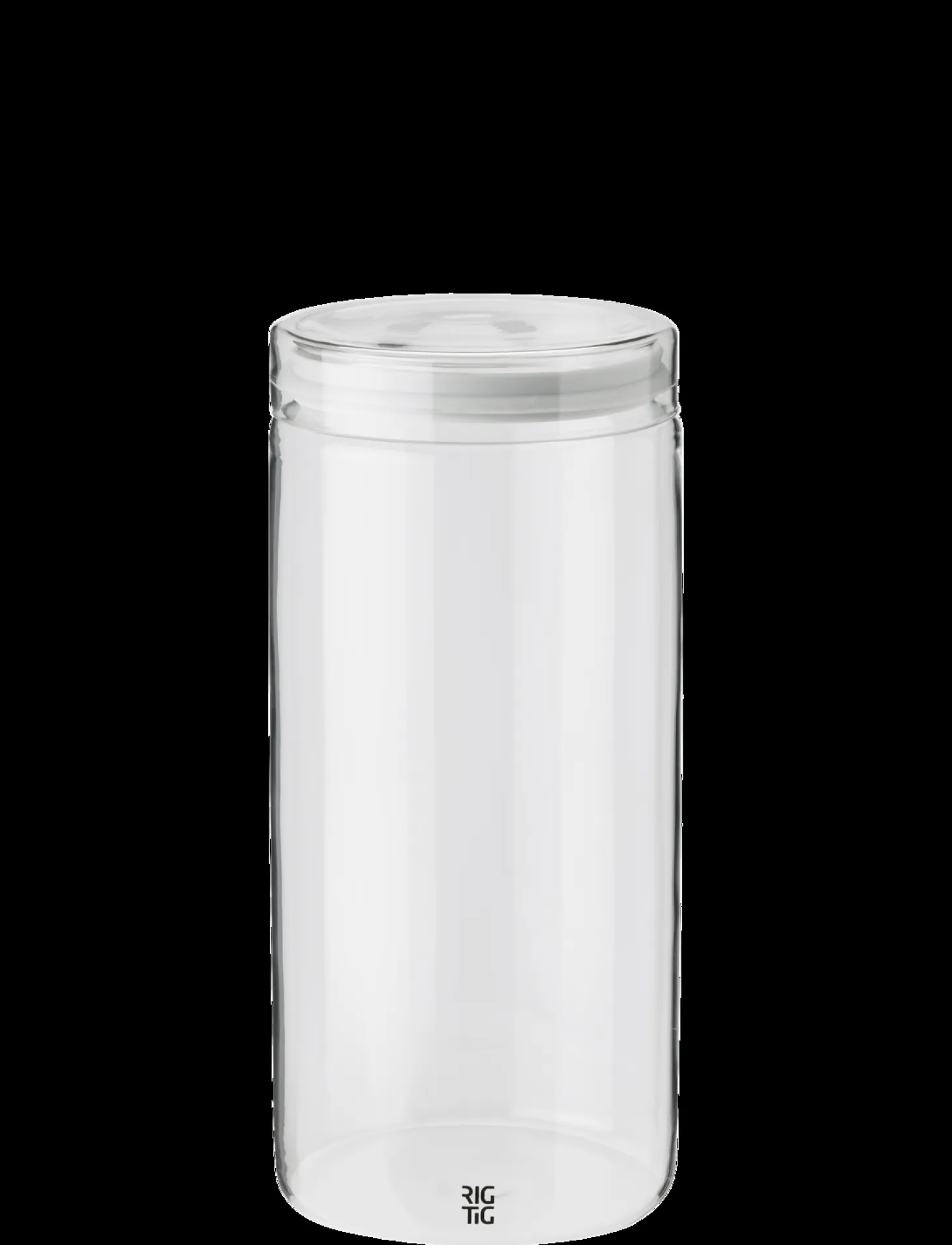 RIG-TIG - STORE-IT opbevaringsglas 1.5 l. light grey
