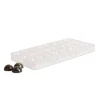 Royal Series - Chokoladeform, klar plast - Halvkugler