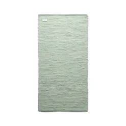 Rug Solid - Bomuldstæppe, Mint - 65x135 cm.