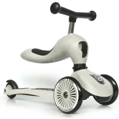 Scoot and Ride - Highway Kick 1 - Scooter / Løbehjul - Lysegrå - Ash