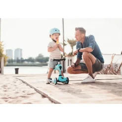 Scoot and Ride - Highway Kick 1 - Scooter og Løbehjul - Blueberry - Lyseblå