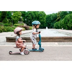 Scoot and Ride - Highway Kick 1 - Scooter og løbehjul - Steel - Blå
