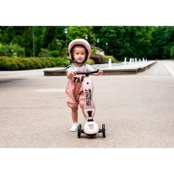 Scoot and Ride - Highway Kick 1 - Scooter / Løbehjul - Rose - Pink