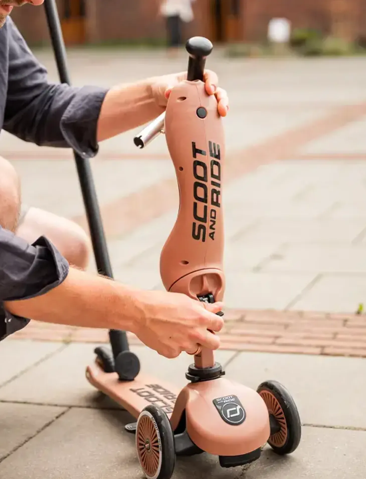 Scoot and Ride - Highway Kick 1 Push and Go - Løbehjul - Mocha