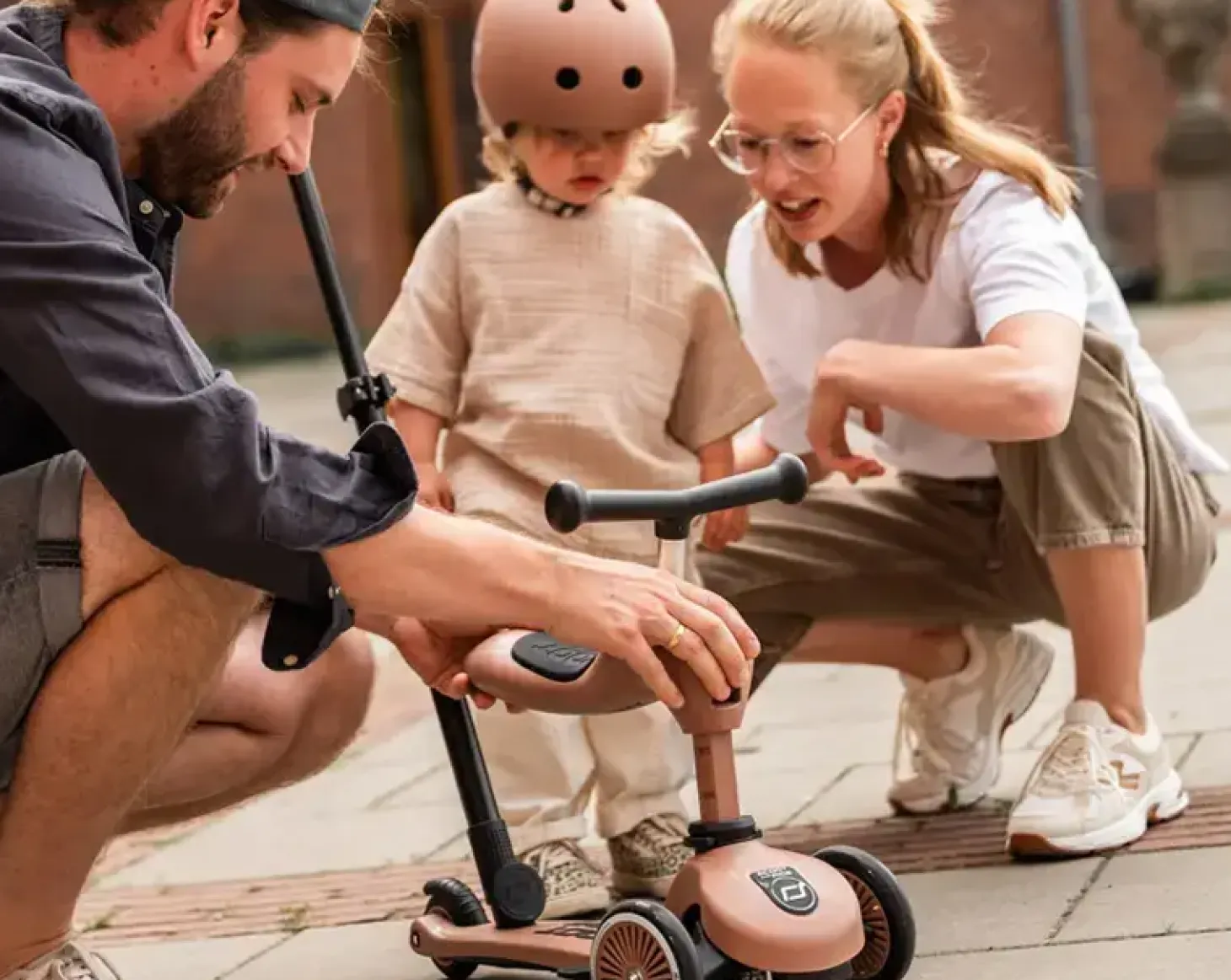 Scoot and Ride - Highway Kick 1 Push and Go - Løbehjul - Mocha
