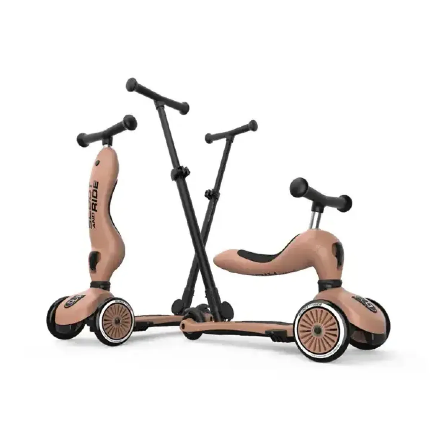 Scoot and Ride - Highway Kick 1 Push and Go - Løbehjul - Mocha