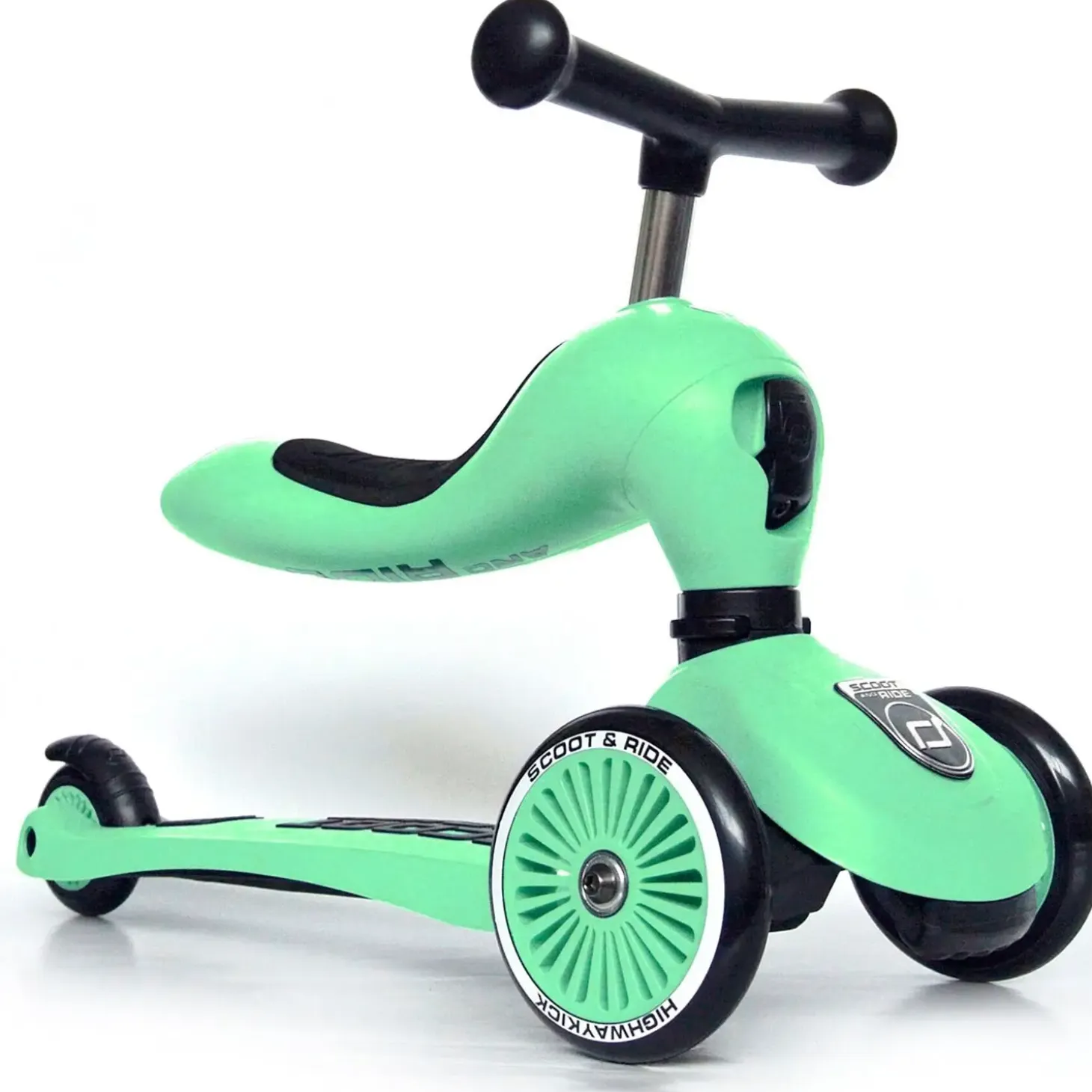 Scoot and Ride - Highway Kick 1 - Scooter / Løbehjul - Kiwi - Lysegrøn