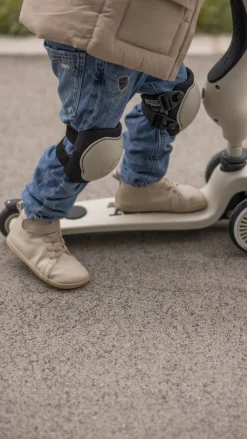 Scoot and Ride - Knæ- og albuebeskyttere - Ash/grå - XXS