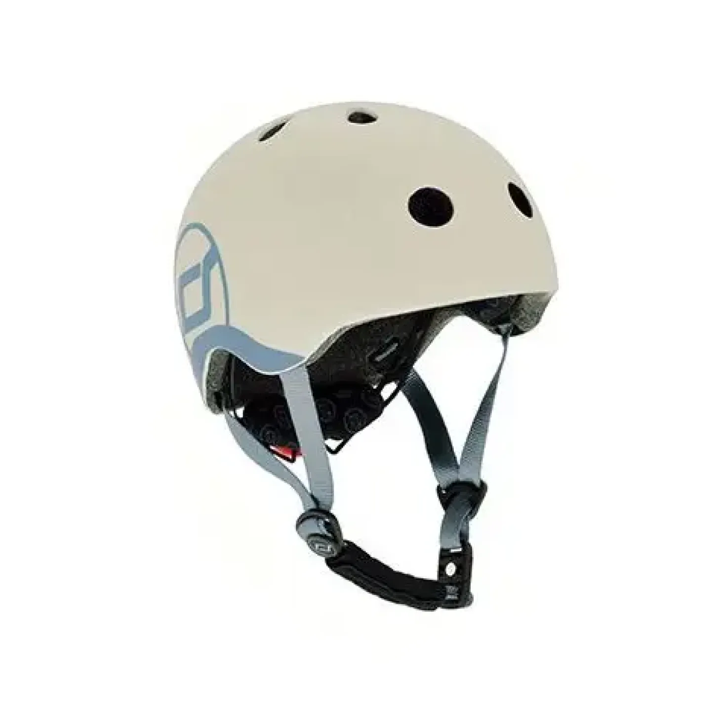 Scoot and Ride Highway - Cykelhjelm - ASH - Lysegrå, str. 45-51 cm