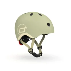 Scoot and Ride Highway - Cykelhjelm - Oliven / Grøn - str. 45-51 cm