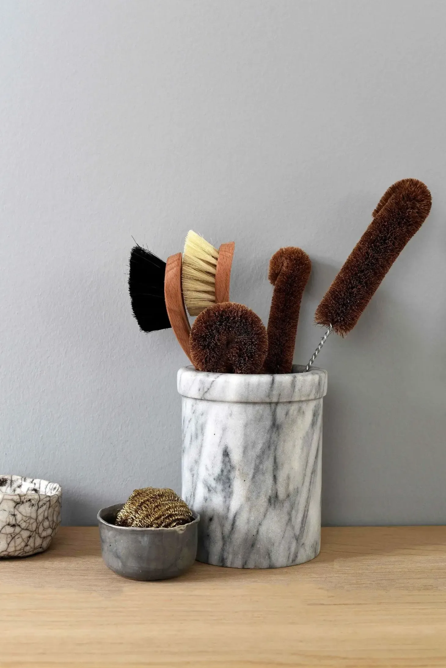 Simple Goods - Skurebørste - Messing