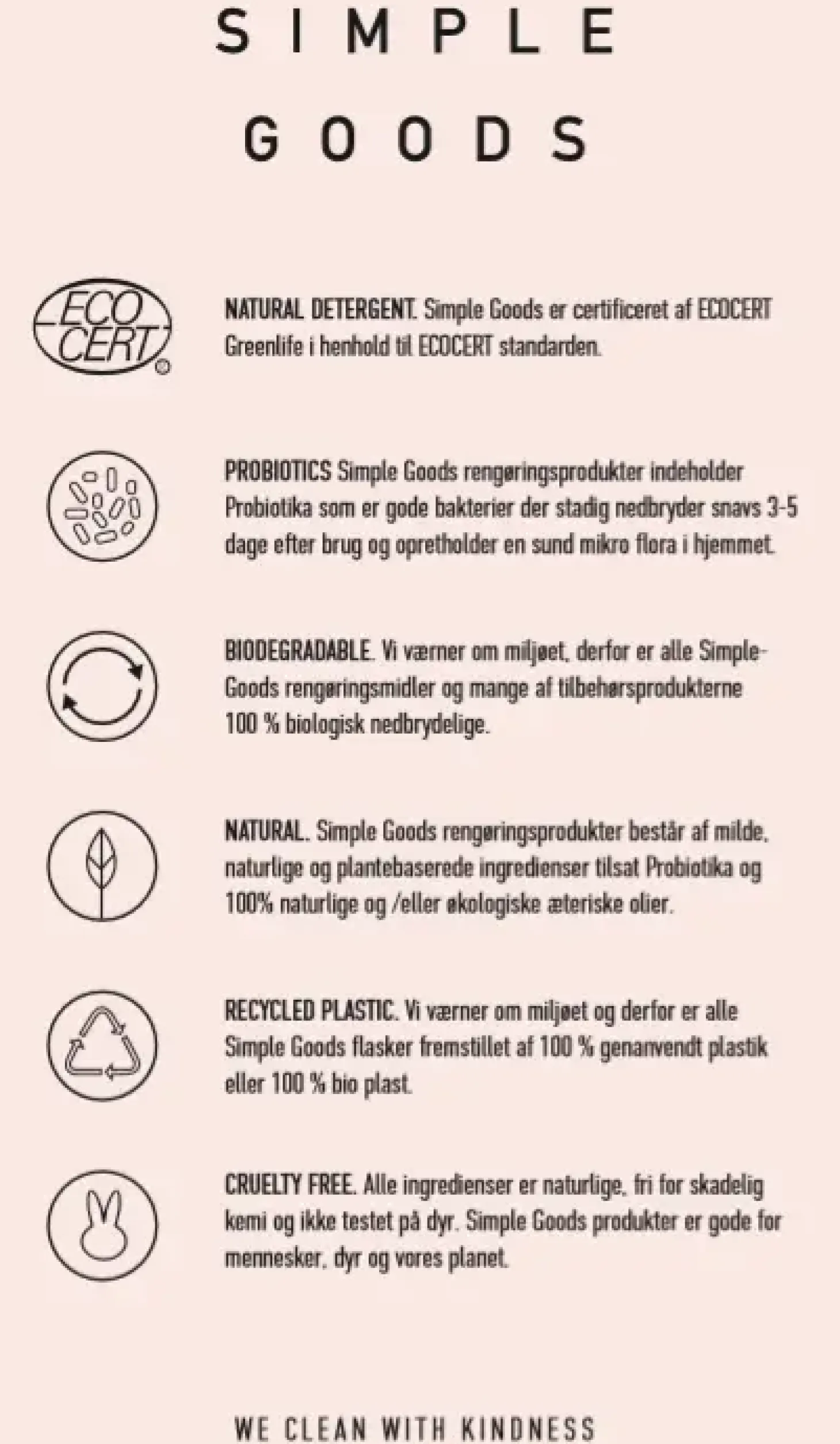 Simple Goods - Universal Cleaner, Solbær