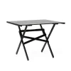 Skovshoved Møbelfabrik - Havebord - Vallø 90 Lamel - Sort - 90x90 cm