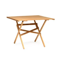Skovshoved Møbelfabrik - Havebord - Vallø Lamel 70 - Olieret egetræ - 70x70 cm