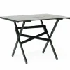 Skovshoved Møbelfabrik - Havebord - Vallø Lamel 60 - Sort - 60x60 cm