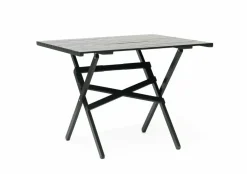 Skovshoved Møbelfabrik - Havebord - Vallø Lamel 60 - Sort - 60x60 cm