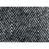 Skriver Collection - Måtte - TrendMat Delux - Herringbone - sort - 200x300 cm