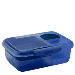 smash - Bento Lunch Box - Madkasse med opdelte rum og snackbøtte - 1,6 l - SMASH