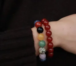 Soï - Chunky Palette - Krystal armbånd - Kreativitet - 14 mm